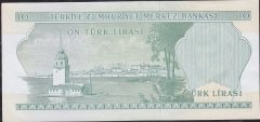 6.Emisyon 2.Tertip 10 Lira H40 342873 Çilaltı
