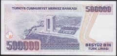 7.Emisyon 1.Tertip 500000 Lira A10 023272 Çilaltı