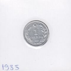 1985 Yılı 1 Lira Çil