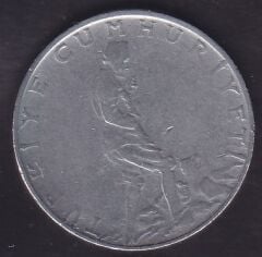 1963 Yılı 2.5 Lira Düz