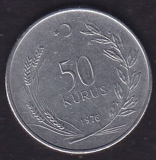 1976 Yılı 50 Kuruş