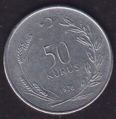 1976 Yılı 50 Kuruş