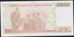 7.Emisyon 3.Tertip 100000 Lira J47 394620 Çil