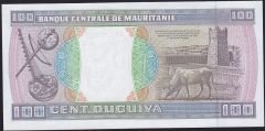 Moritanya 100 Ouguiya 2002 Çil Pick 4k