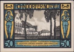 Almanya 50 Pfennig Notgeld 1921 Çil