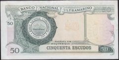 Mozambik 50 Escudos 1970 Ççt +