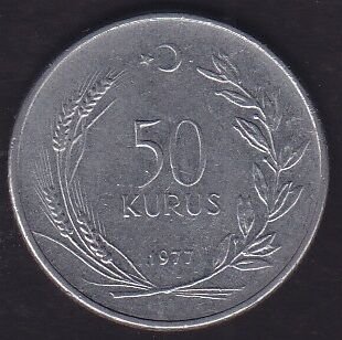 1977 Yılı 50 Kuruş