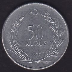 1977 Yılı 50 Kuruş
