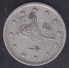1327 / 4 REŞAT 2 KURUŞ GÜMÜŞ