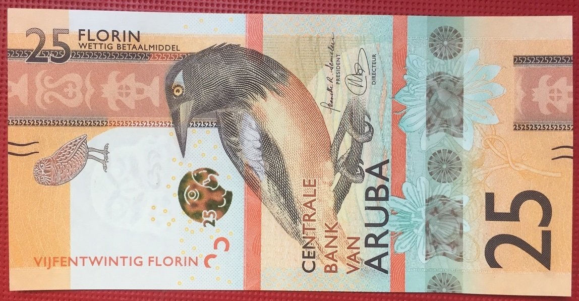 ARUBA 25 FLORİN 2019 ÇİL