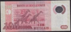 Mozambik 100 Meticais 2011 Çok Temiz+ Polimer