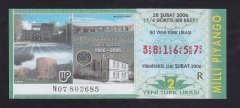2006 28 ŞUBAT ÇEYREK BİLET