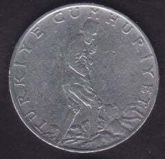 1965 Yılı 2.5 Lira Düz