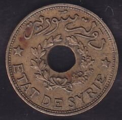Suriye 2.5 Piastre 1940