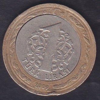2009 YILI 1 LİRA ( ERÖR ) eski para değerleri