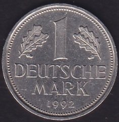 Almanya 1 Mark 1992 G