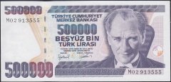 7.Emisyon 4.Tertip 500000 Lira M02 913555 Çilaltı Çil