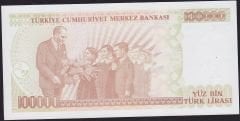 7.Emisyon 3.Tertip 100000 Lira J37 633134 Çil