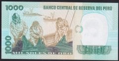 Peru 1000 Soles 1981 Çil Pick 122