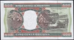 Moritanya 500 Ouguiya 2002 Çil Pick 8c