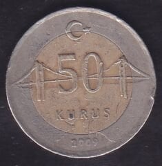 2009 Yılı 50 Kuruş