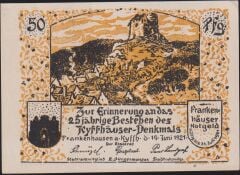 Almanya 50 Pfennig Notgeld 1921 Çil