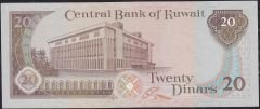 Kuveyt 20 Dinar 1968 ( 1980 ) Çilaltı Pick 16b