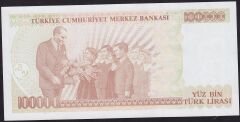 7.Emisyon 3.Tertip 100000 Lira J19 373930 Çilaltı Çil