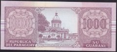 Paraguay 1000 Guaranies 2005 Çil Pick 222b