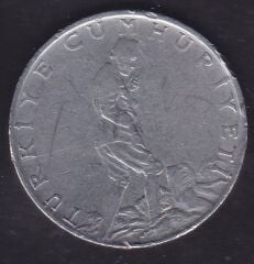 1968 Yılı 2.5 Lira Düz