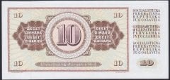 Yugoslavya 10 Dinar 1978 Çil Pick 87a
