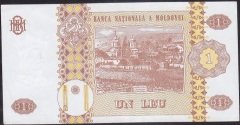 Moldova 1 Leu 2013 Ççt Çilaltı