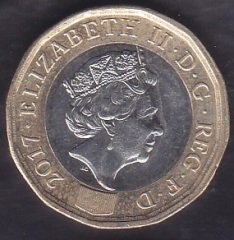 İngiltere 1 Pound 2017