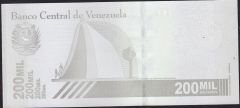 Venezuela 200000 Bolivares 2020 Çil Pick 112