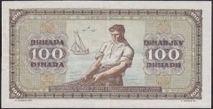 YUGOSLAVYA 100 DİNAR 1946 ÇÇT +