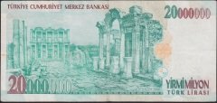 7.EMİSYON 20 000 000 LİRA E22 479798 ÇOK TEMİZ