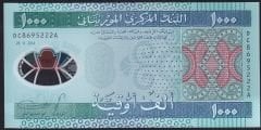 Moritanya 1000 Ouguiya 2014 Çil Polimer 222