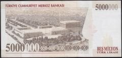 7.Emisyon 5.000.000 Lira J34 541223 Temiz