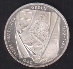 Almanya 10 Mark 1990 Gümüş (800. Yıldönümü - Cermen Düzeni)