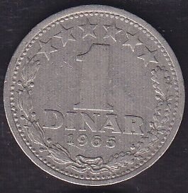 Yugoslavya 1 Dinar 1965