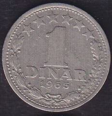 Yugoslavya 1 Dinar 1965