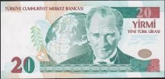 8.Emisyon 20 YTL G54 594565 Çil