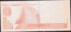 Venezuela 50000 Bolivares 2019 Çil