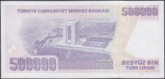 7.Emisyon 4.Tertip 500000 Lira L85 724100 Çil