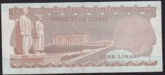 6.EMİSYON 2.TERTİP 20 LİRA E31 074208 ÇÇT