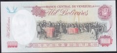 Venezuela 1000 Bolivares 1998 Çil Pick76d