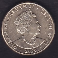 Man Adası ( Isle of man ) 1 Pound 2020