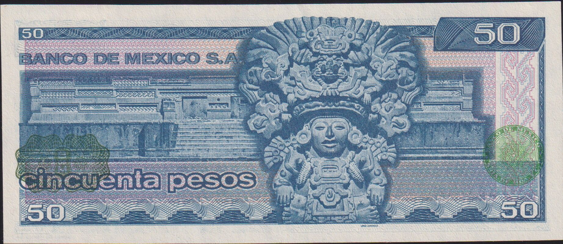 Meksika 50 Pesos 1981 Çil ( C ) Pick 73