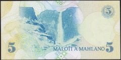 Lesotho 5 Maloti 1989 Çil