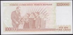 7.Emisyon 3.Tertip 100000 Lira J07 885275 Çilaltı Çil